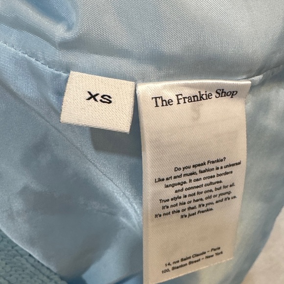 The Frankie Shop Light Blue Sequin Mini Dress - Picture 6 of 6